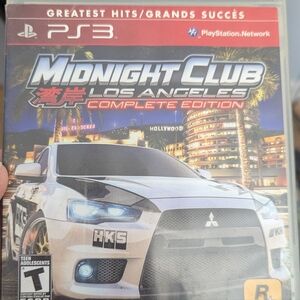 Sony PS3 Midnight Club: Los Angeles Complete Edition - White and Black